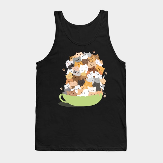 Sweet little Cub Kittens Tank Top by Ketchup